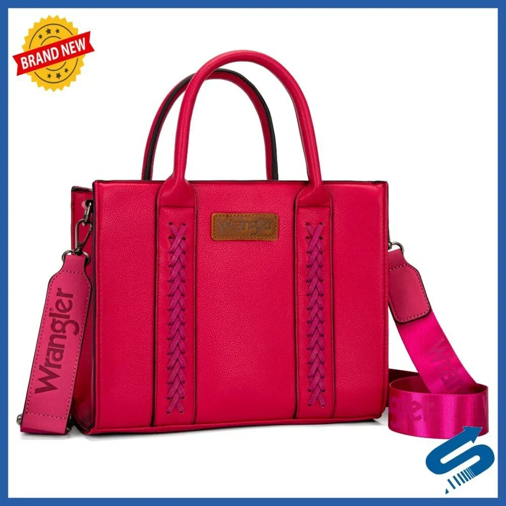 Medium Tote Bag with Adjustable Strap, Whipstitch Design, Durable Zipper